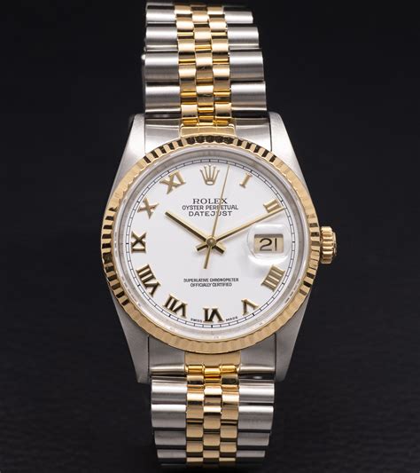 rolex datejust 41 acero y oro